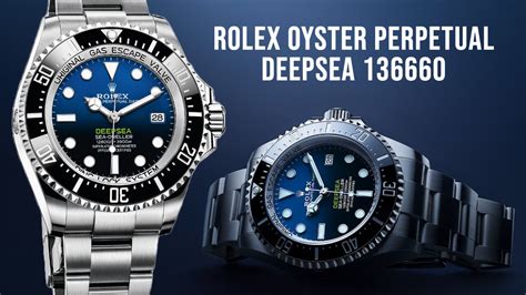 rolex deepsea 136668lb|rolex 126660 vs 136660.